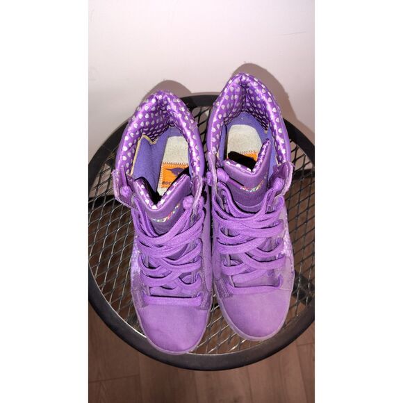 Rocket Dog Rare Purple High Top Tie Sneakers - Picture 4 of 7